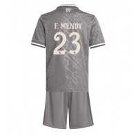 Dětský fotbalový dres Real Madrid Ferland Mendy #23 2024-25 Třetí Krátký Rukáv (+ trenýrky)